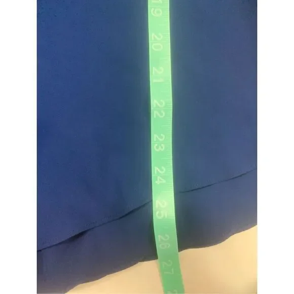 Navy Silk Tank - Picture 8 of 8